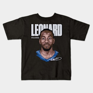 kawhi leonard game face Kids T-Shirt